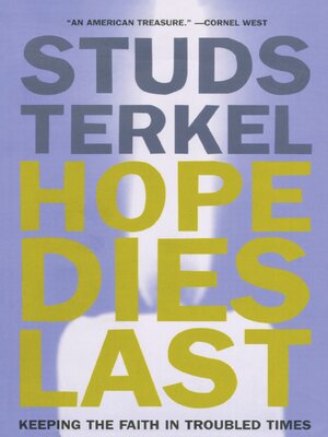 cover image of Hope Dies Last